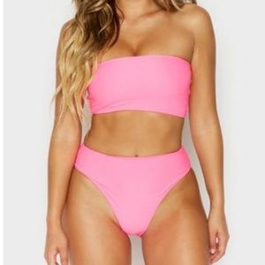 Frankie's Bikinis JENNA pink set size M